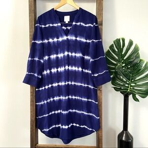 Sunday Tie Dye shirt dress